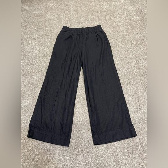 palazzo flowy breathable beachy loose  Old navy high rise wide leg pants medium - Picture 2 of 13